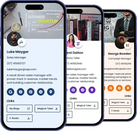 Digital Business Cards Crafted for Your Entire Team