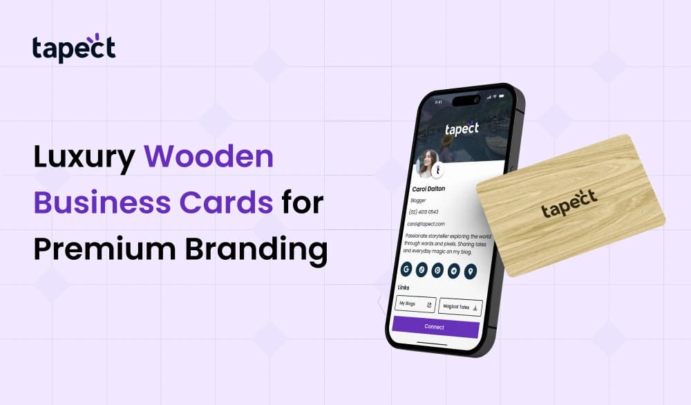 Luxury Wooden Business Cards for Premium Branding