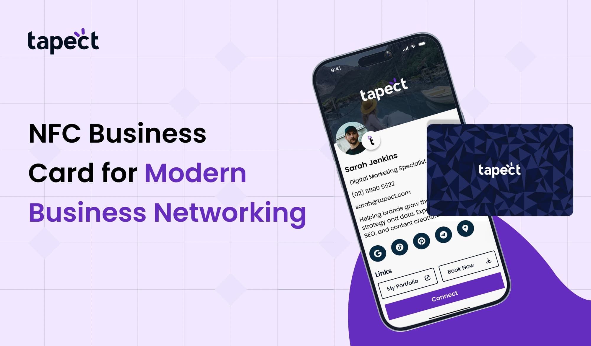 NFC Business Card for Modern Business Networking