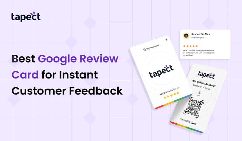 Best Google Review Card for Instant Customer Feedback
