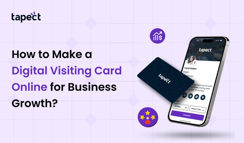 How to Make a Digital Visiting Card Online for Business Growth?