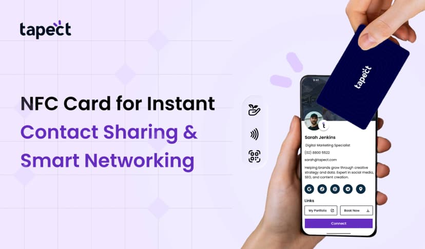 NFC Card for Instant Contact Sharing & Smart Networking