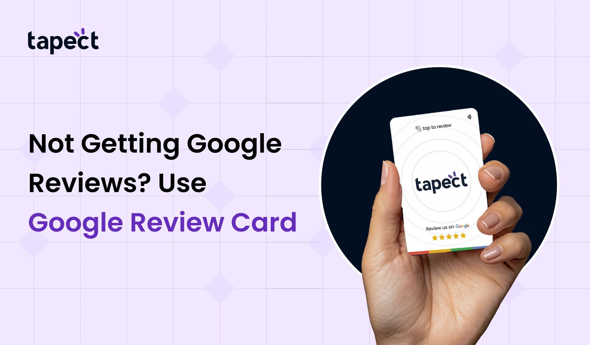 Not Getting Google Reviews? Use Google Review Card