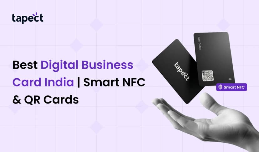 Best Digital Business Card India | Smart NFC & QR Cards