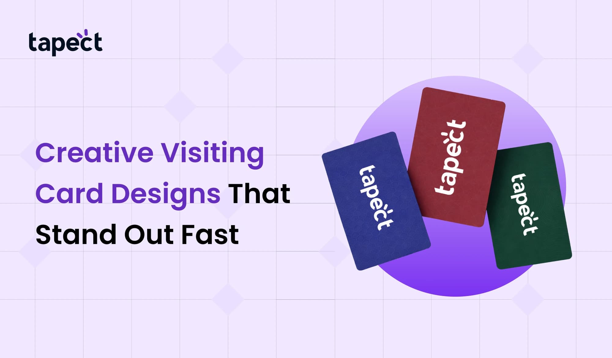 Creative Visiting Card Designs That Stand Out Fast