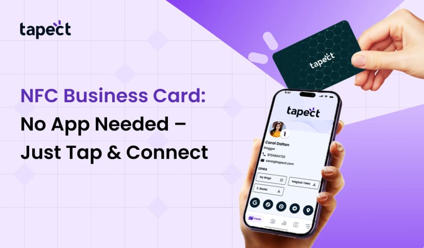 NFC Business Card: No App Needed – Just Tap & Connect