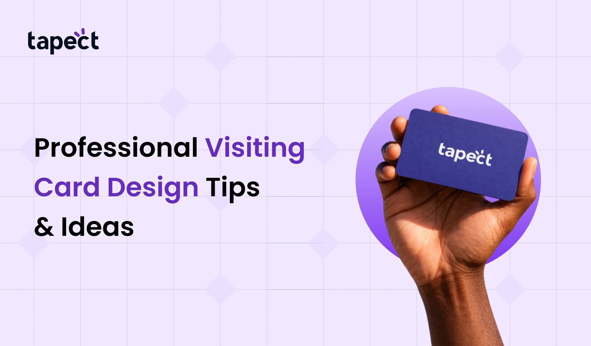 Professional Visiting Card Design Tips & Ideas