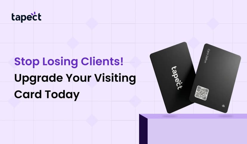 Stop Losing Clients! Upgrade Your Visiting Card Today