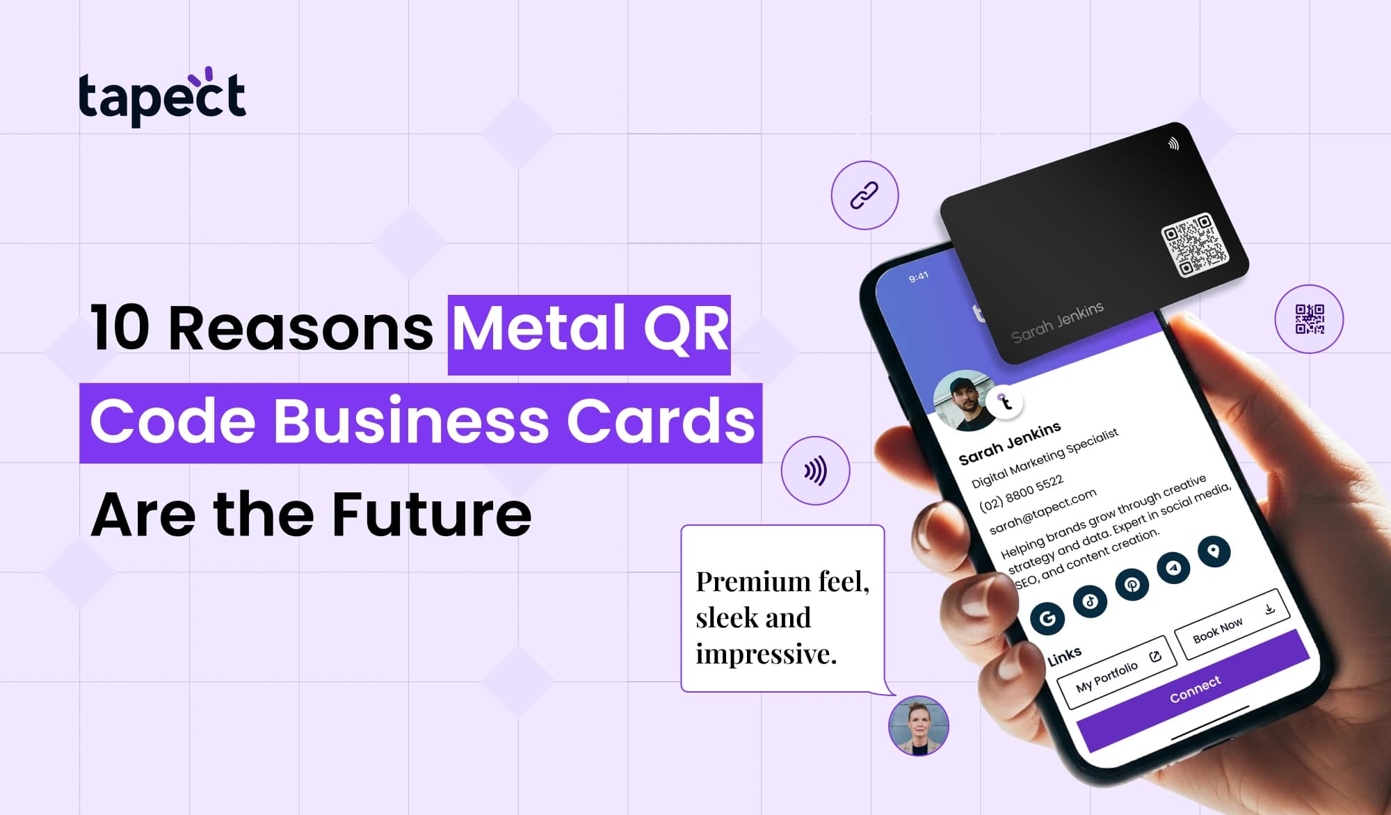 10 Reasons Metal QR Code Business Cards Are the Future