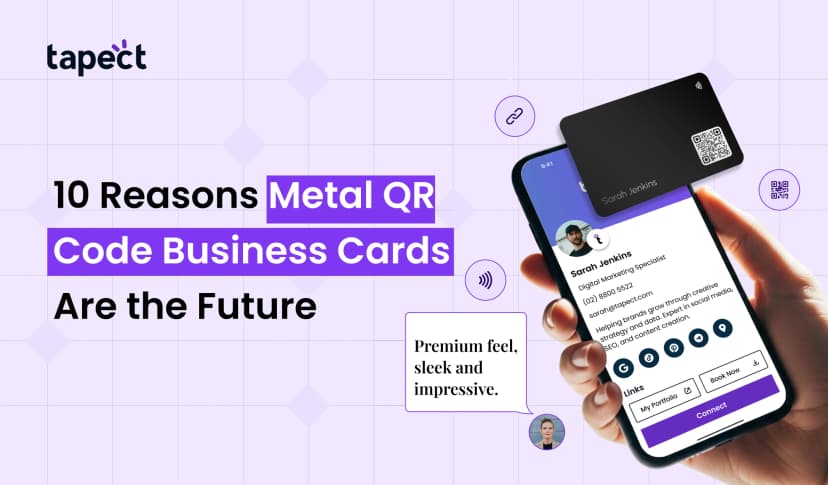 10 Reasons Metal QR Code Business Cards Are the Future