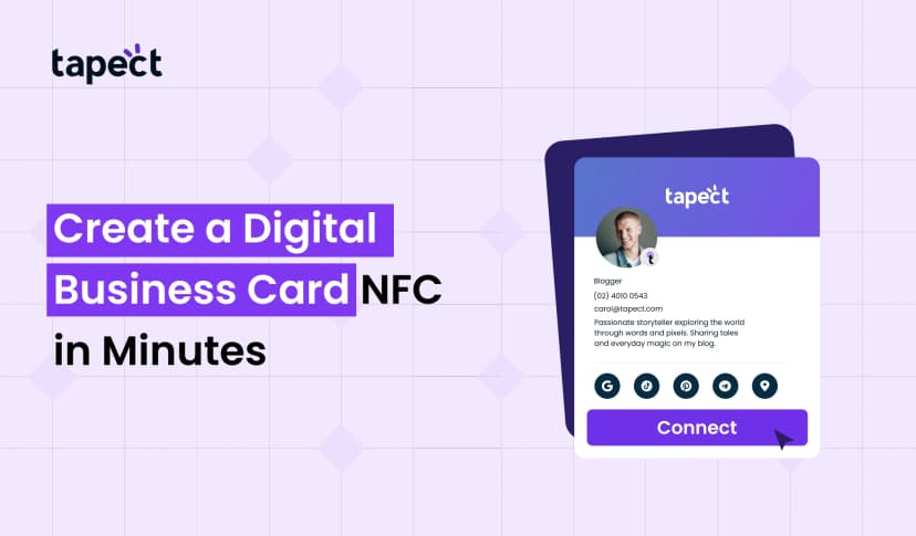 Create a Digital Business Card NFC in Minutes