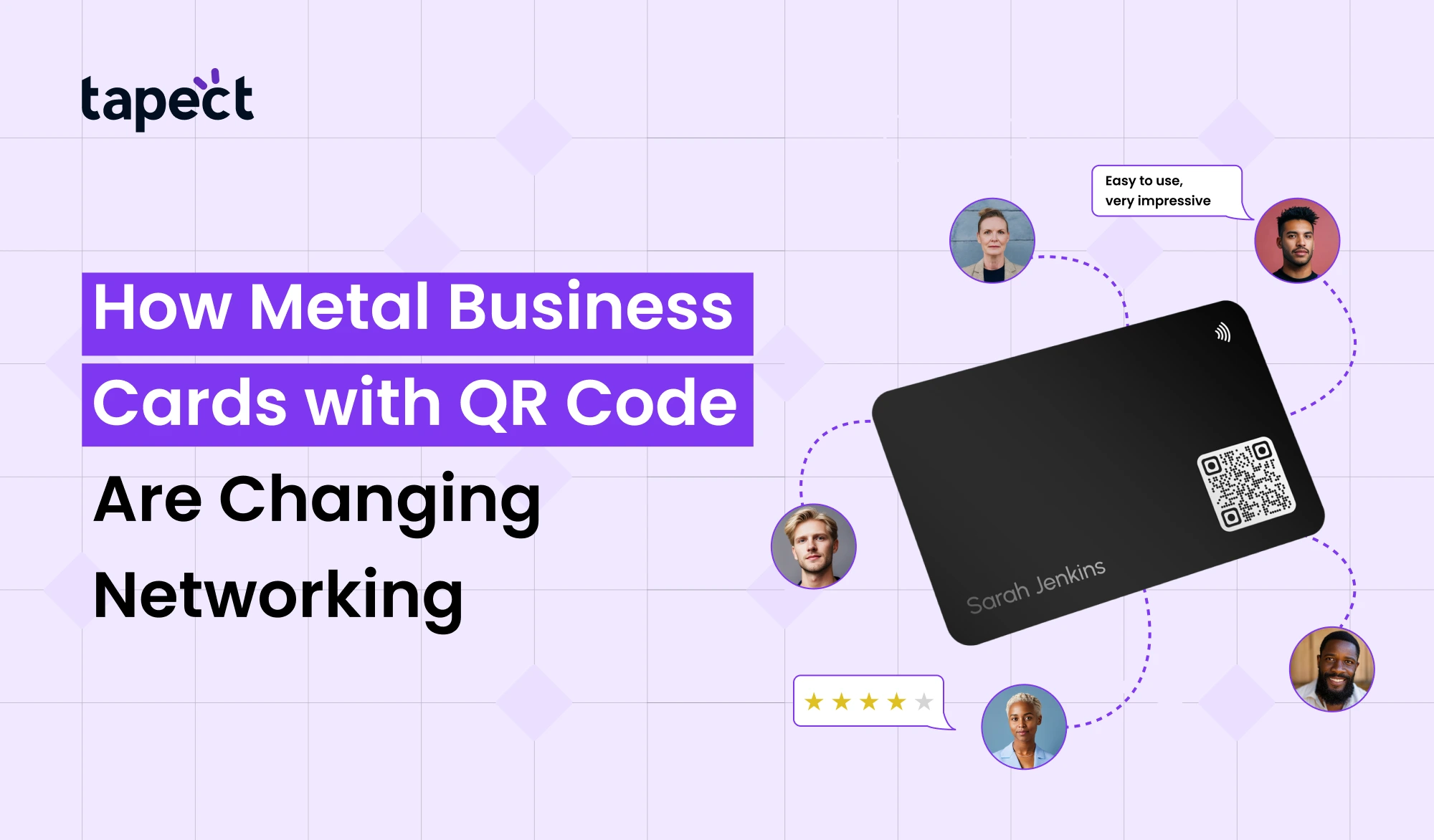 How Metal Business Cards with QR Code Are Changing Networking
