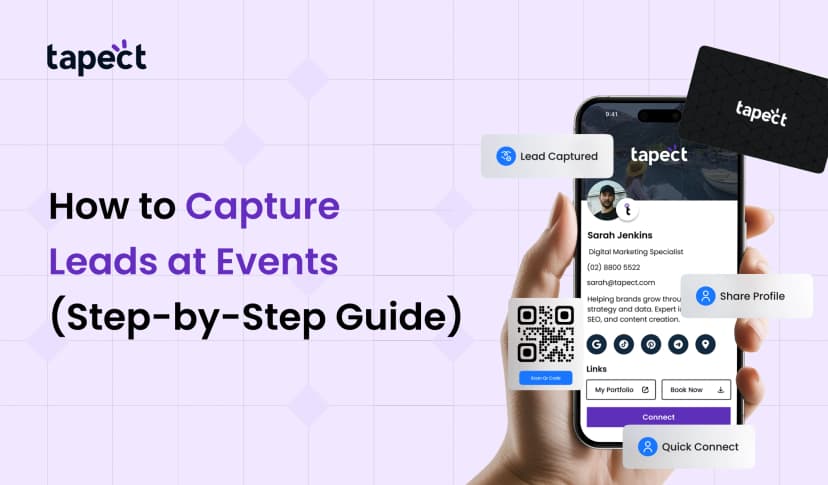 How to Capture Leads at Events (Step-by-Step Guide)