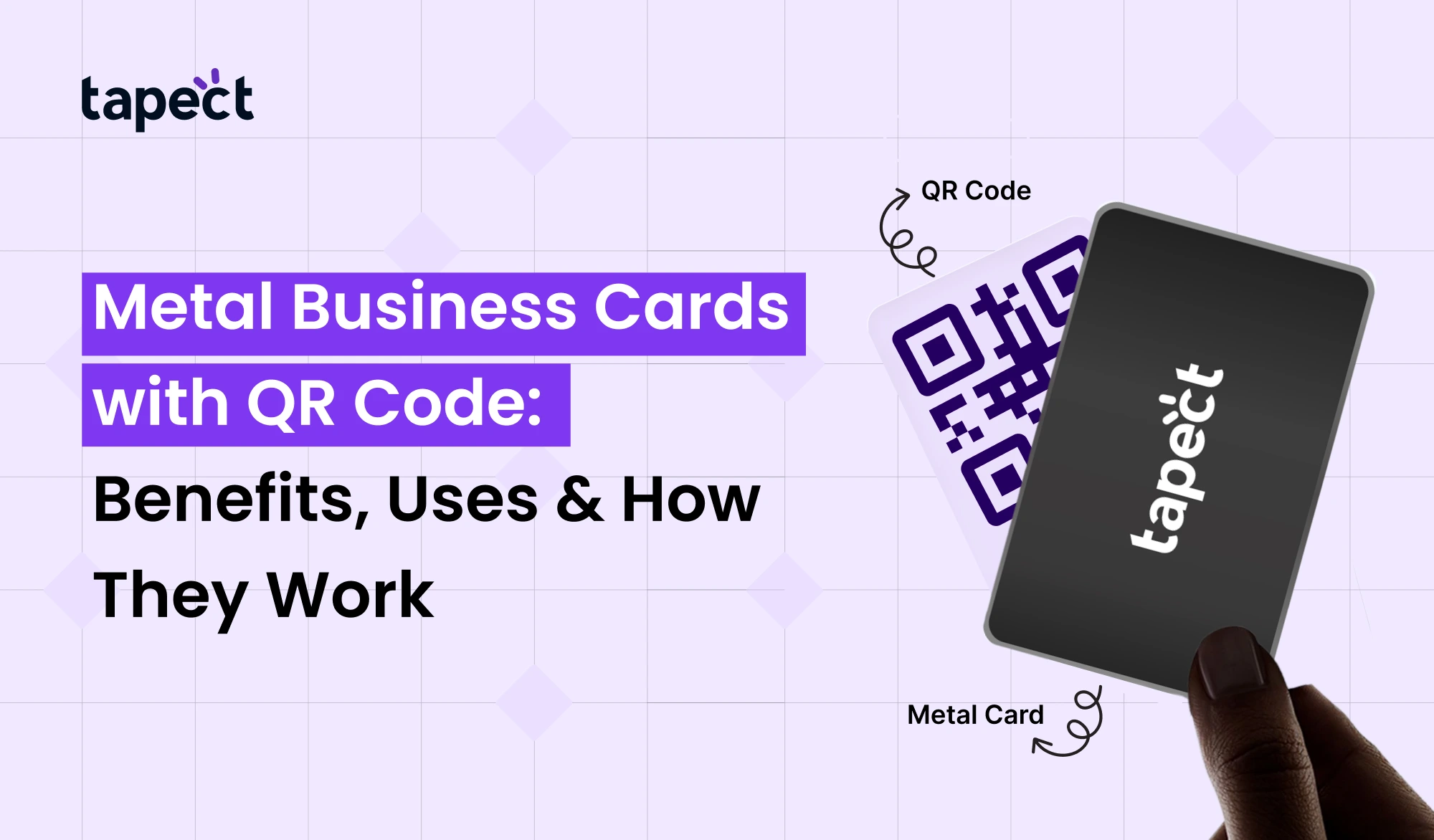 Metal Business Cards with QR Code: Benefits, Uses & How They Work
