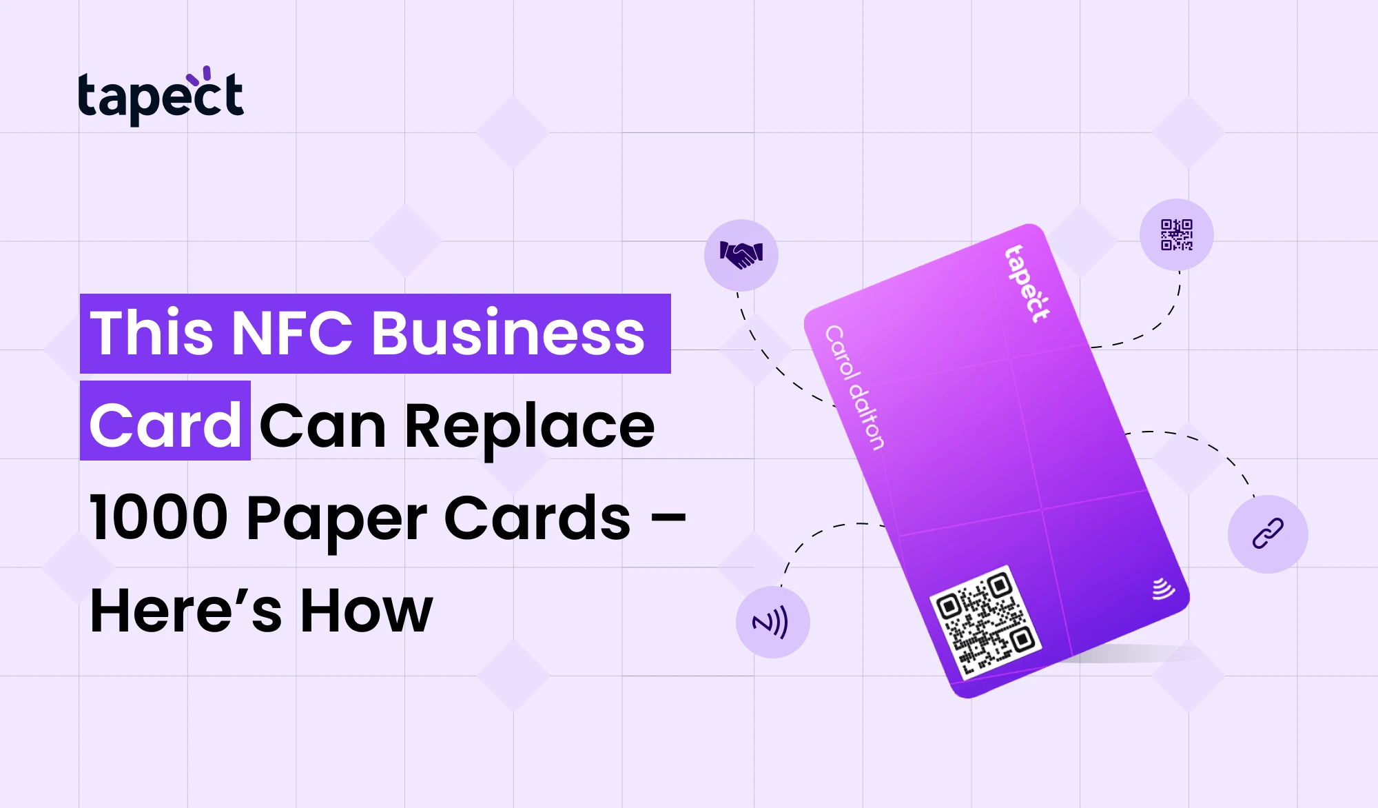 This NFC Business Card Can Replace 1000 Paper Cards – Here’s How