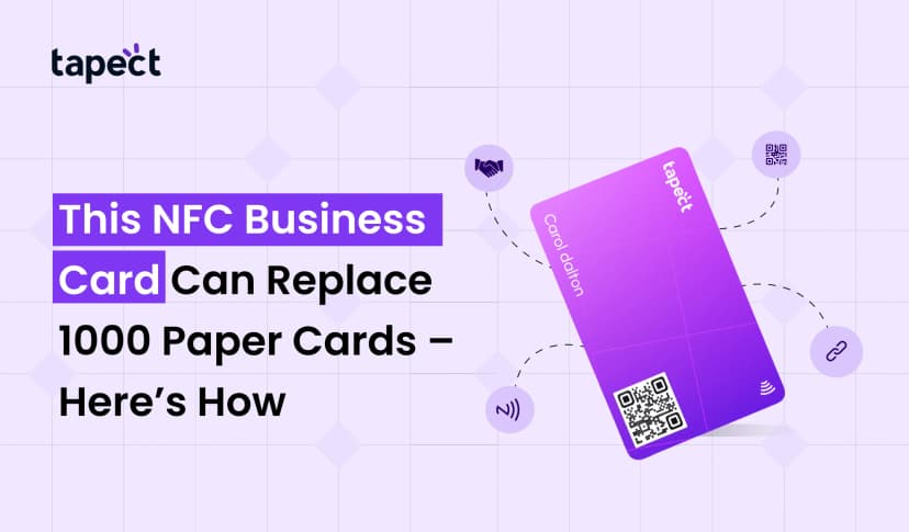 This NFC Business Card Can Replace 1000 Paper Cards – Here’s How
