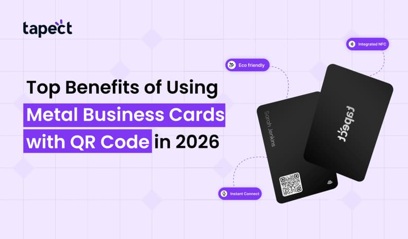 Top Benefits of Using Metal Business Cards with QR Code in 2026