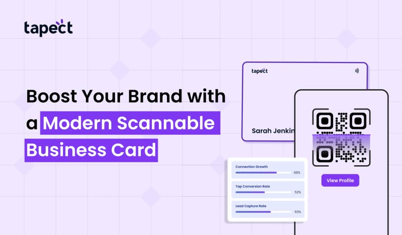Boost Your Brand with a Modern Scannable Business Card
