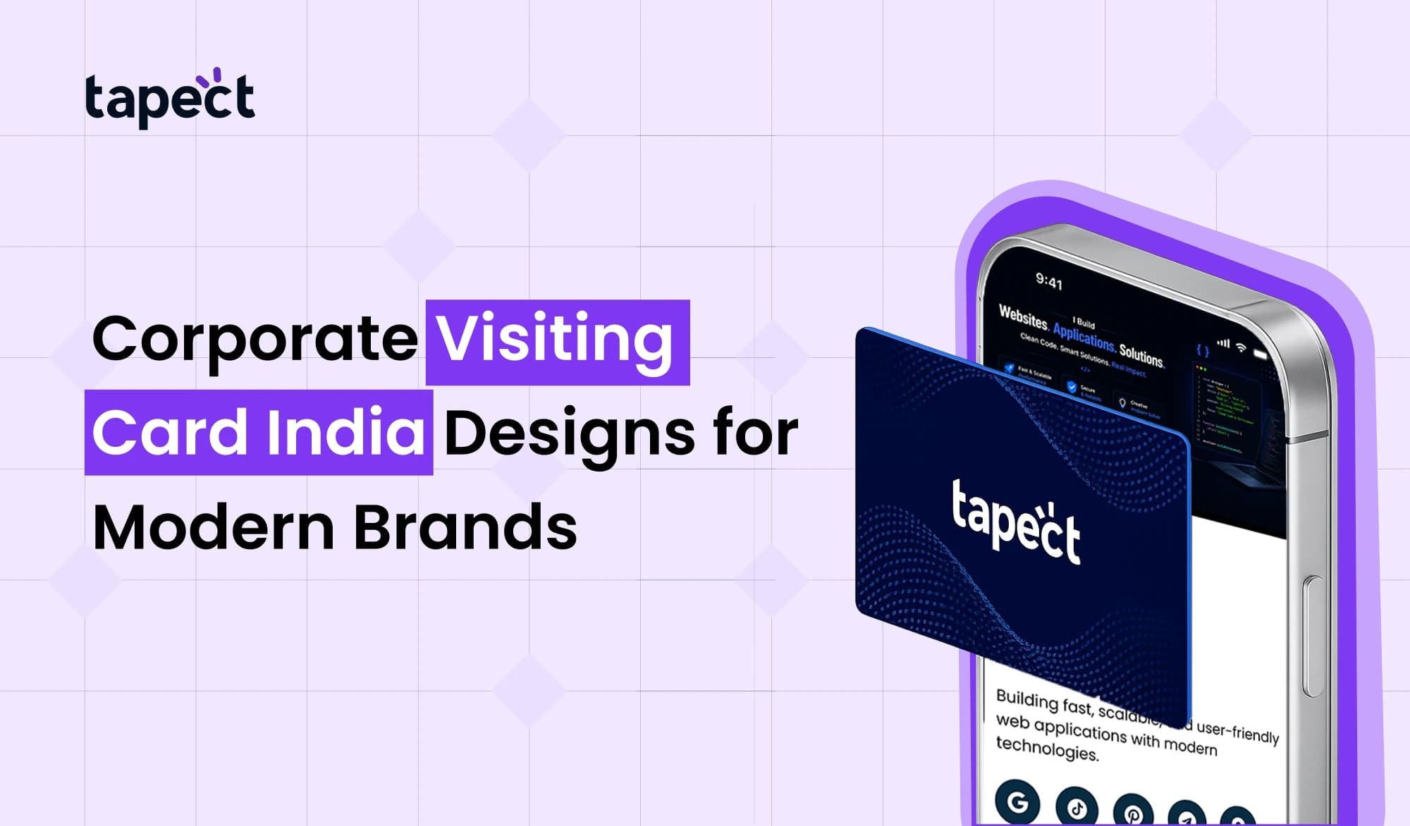 Corporate Visiting Card India Designs for Modern Brands