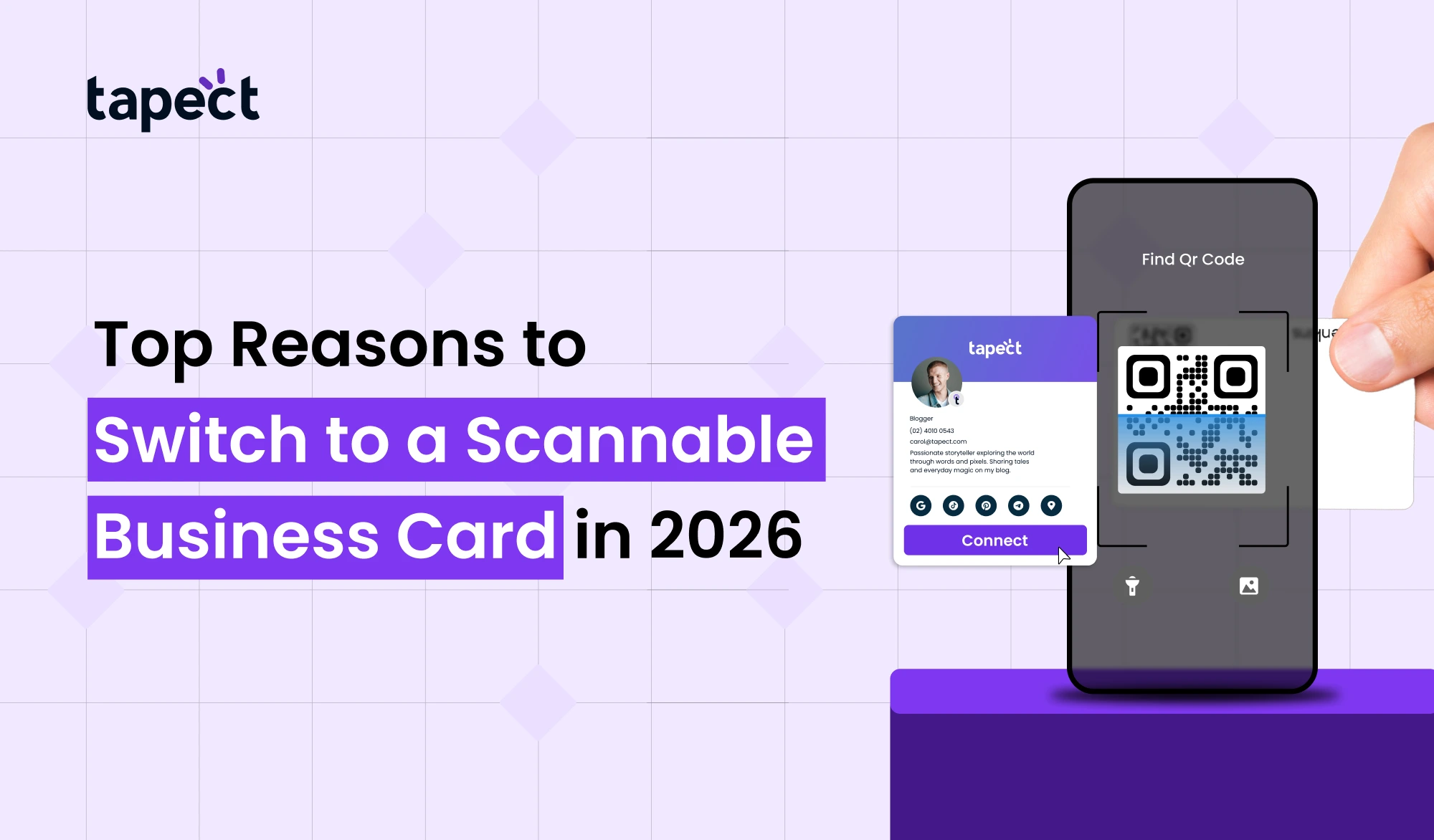 Top Reasons to Switch to a Scannable Business Card in 2026