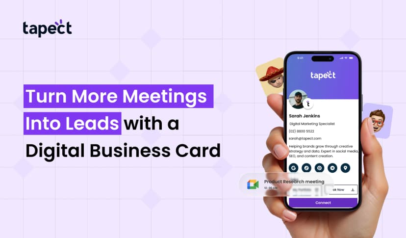 Turn More Meetings Into Leads with a Digital Business Card