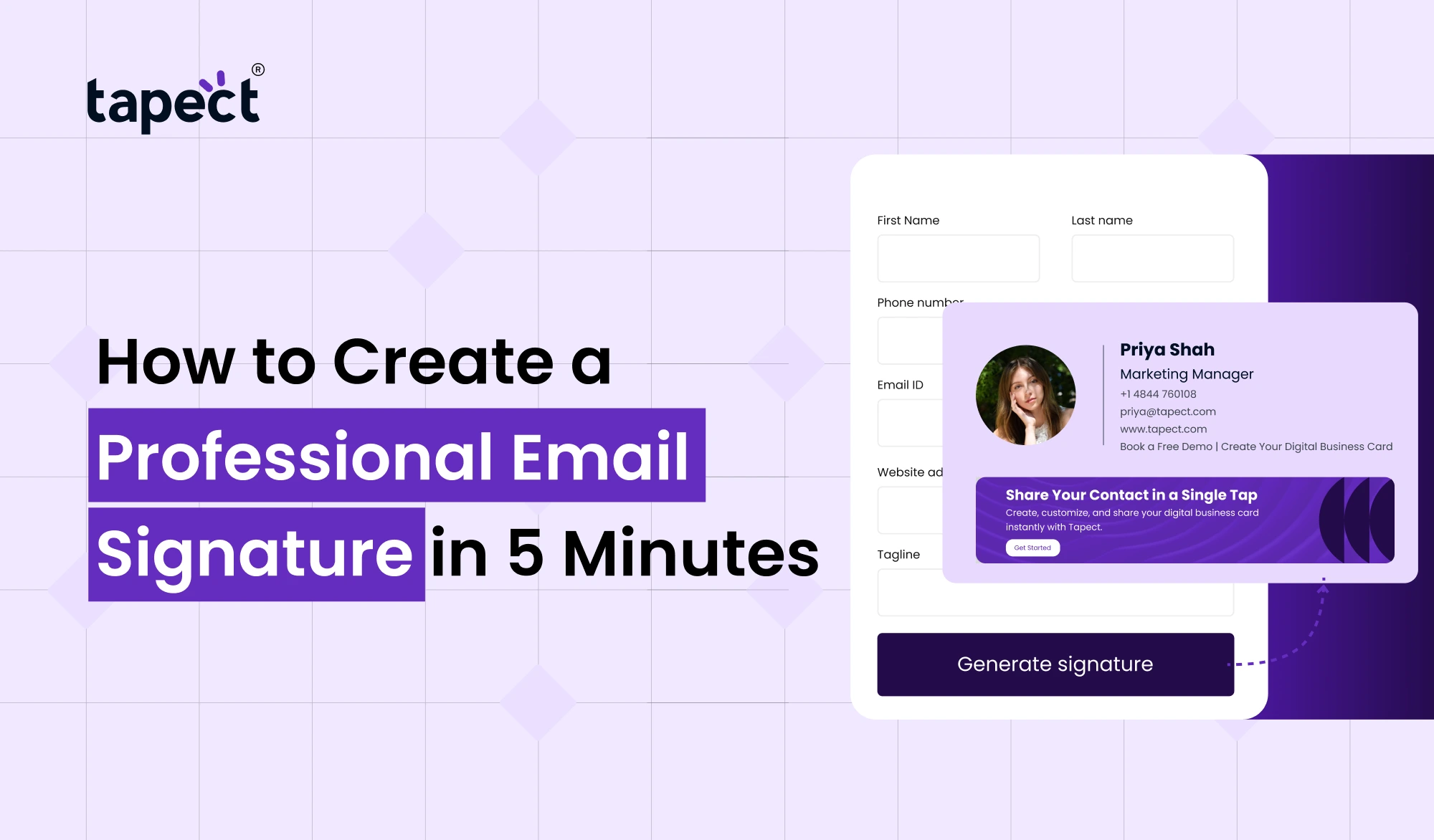 How to Create a Professional Email Signature in 5 Minutes