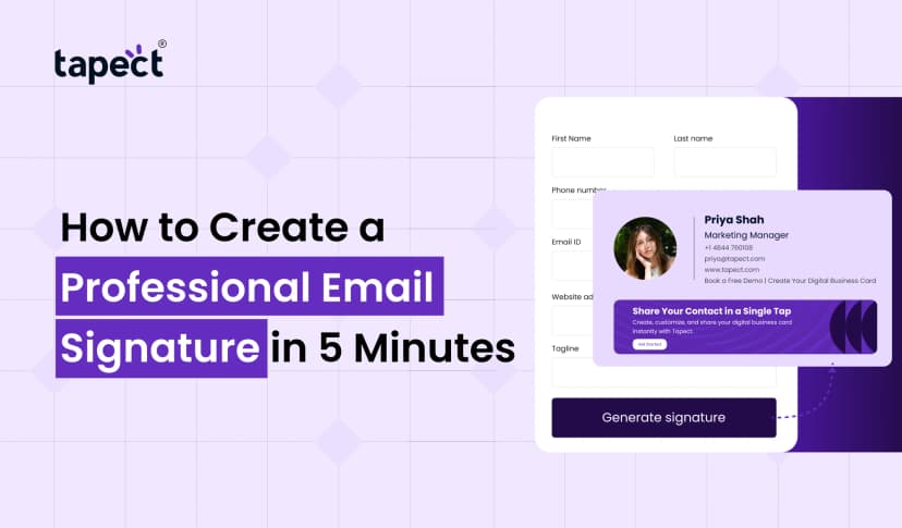 How to Create a Professional Email Signature in 5 Minutes