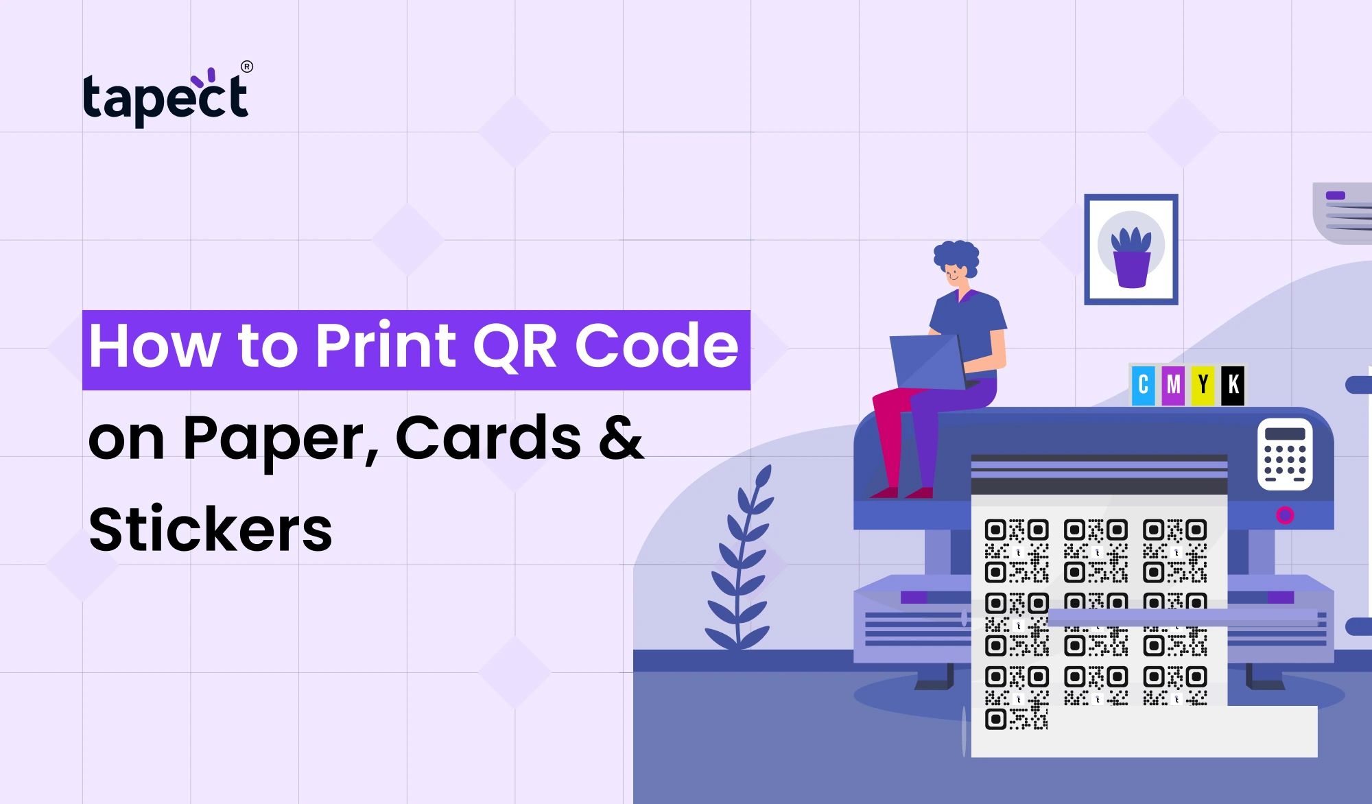 How to Print QR Code on Paper, Cards & Stickers