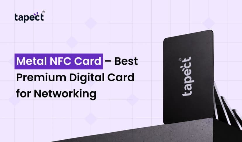 Metal NFC Card – Best Premium Digital Card for Networking