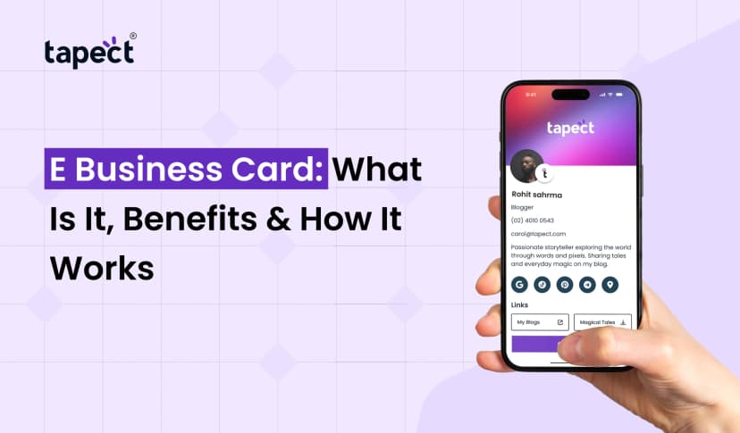 E Business Card: What Is It, Benefits & How It Works