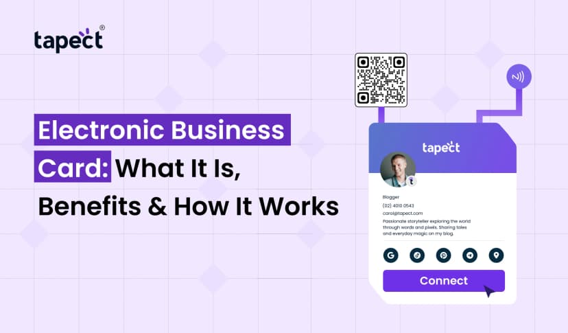 Electronic Business Card: What It Is, Benefits & How It Works