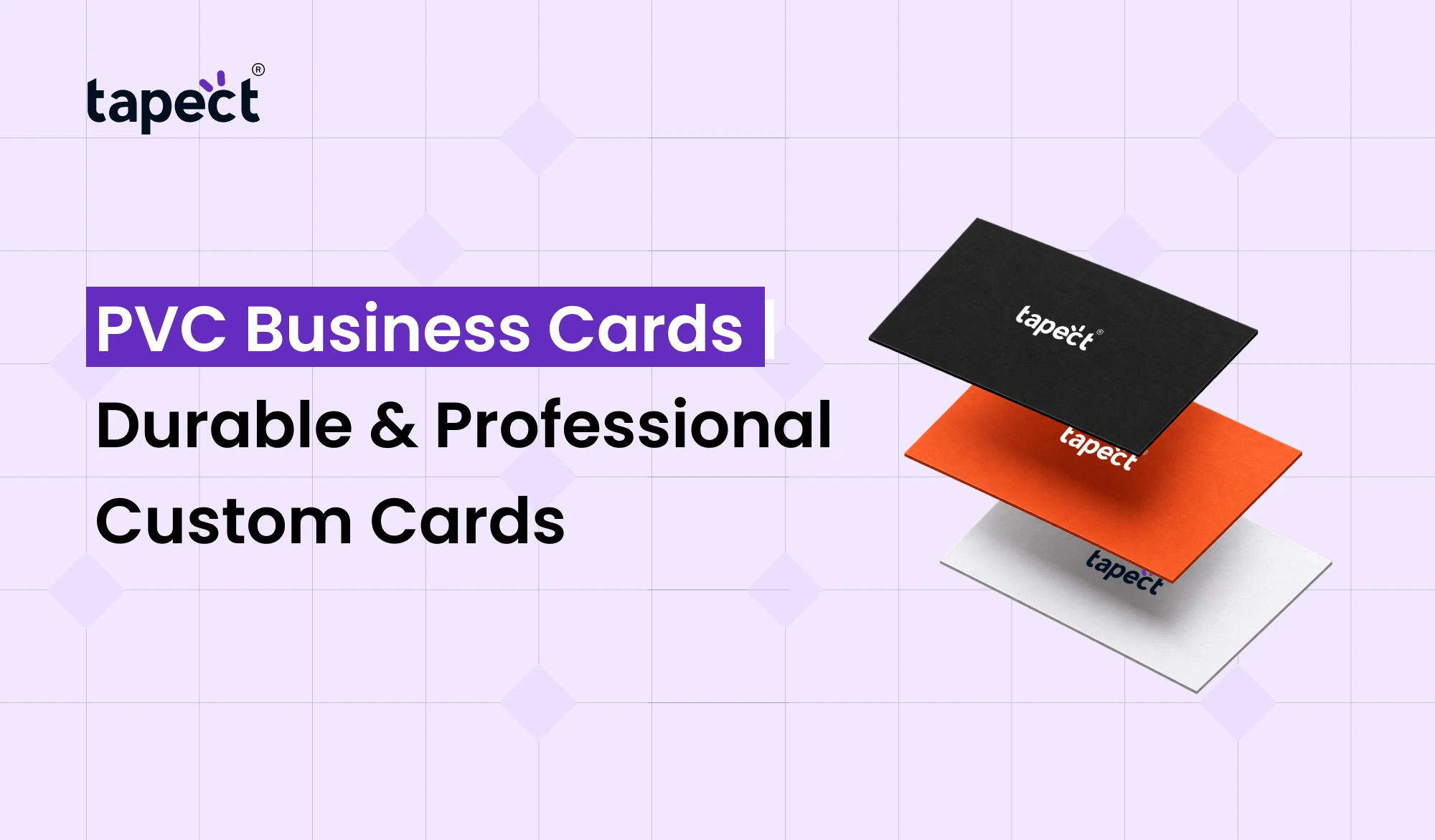 PVC Business Cards | Durable & Professional Custom Cards