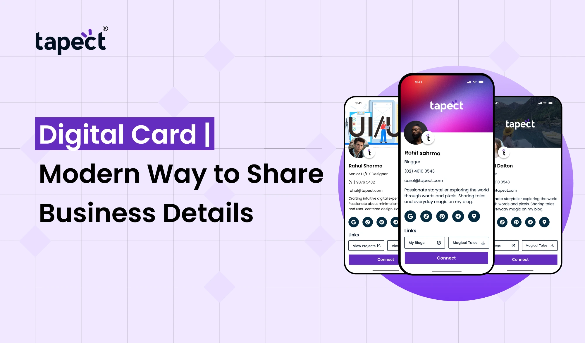 Digital Card | Modern Way to Share Business Details
