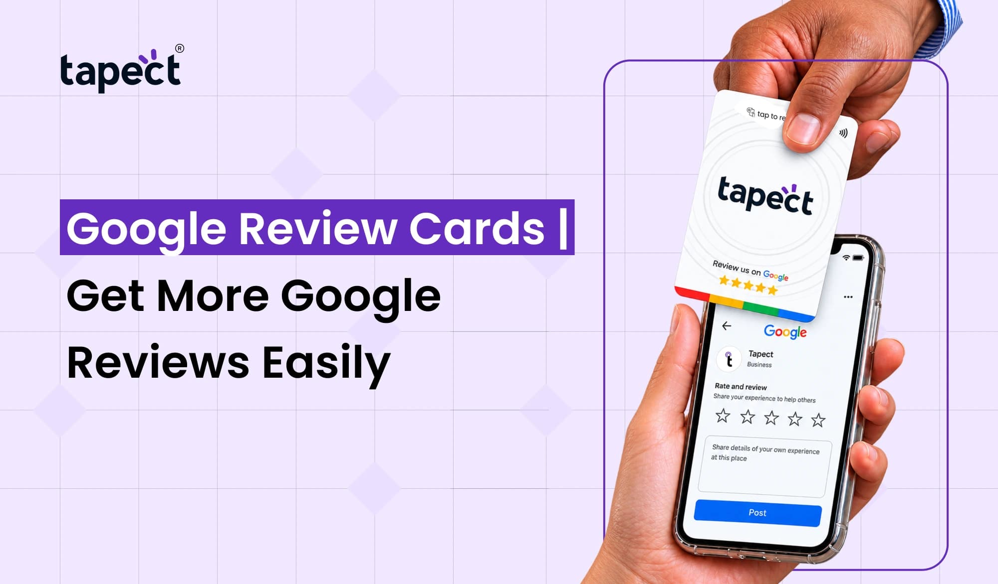 Google Review Cards | Get More Google Reviews Easily