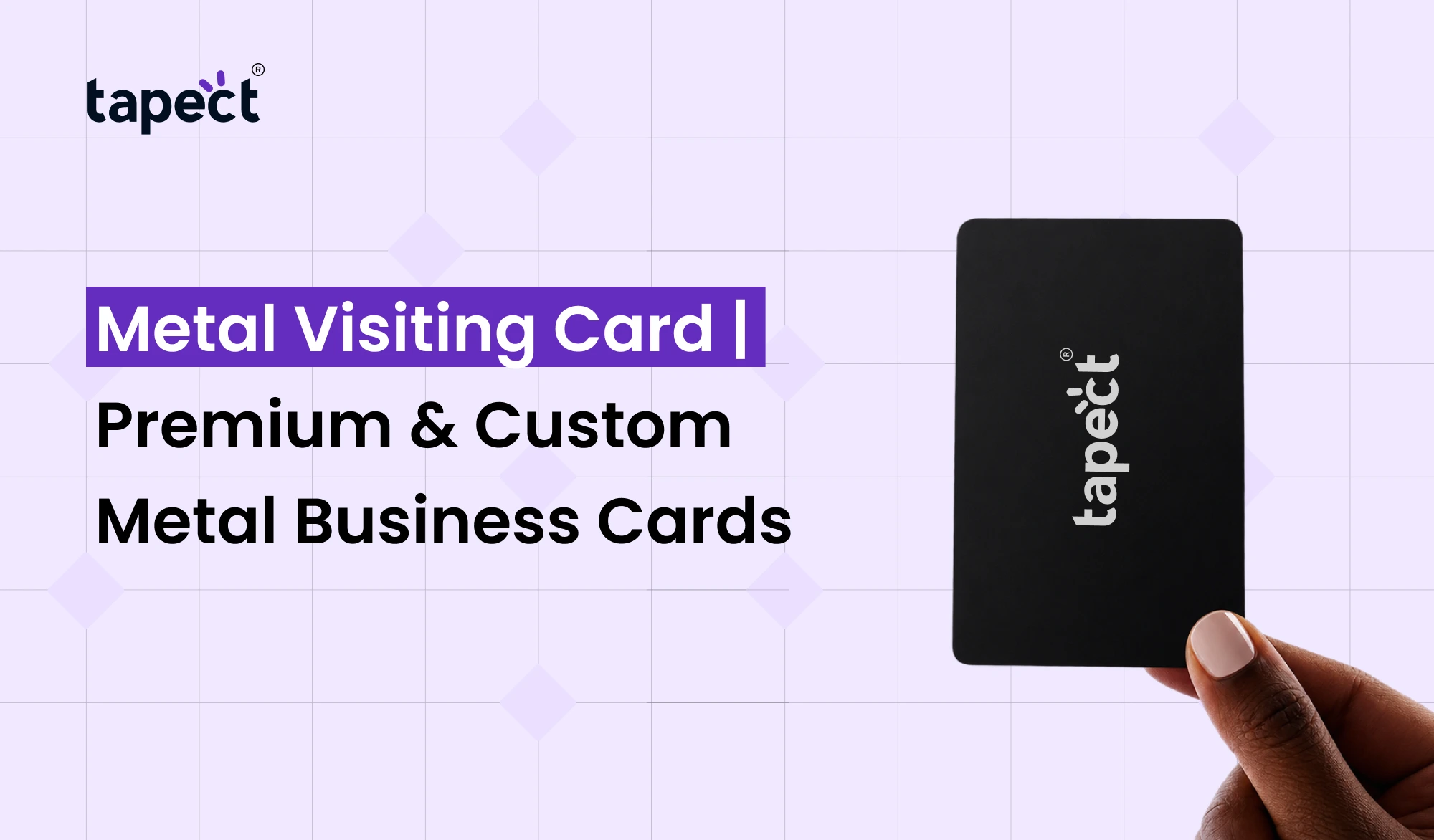 Metal Visiting Card | Premium & Custom Metal Business Cards