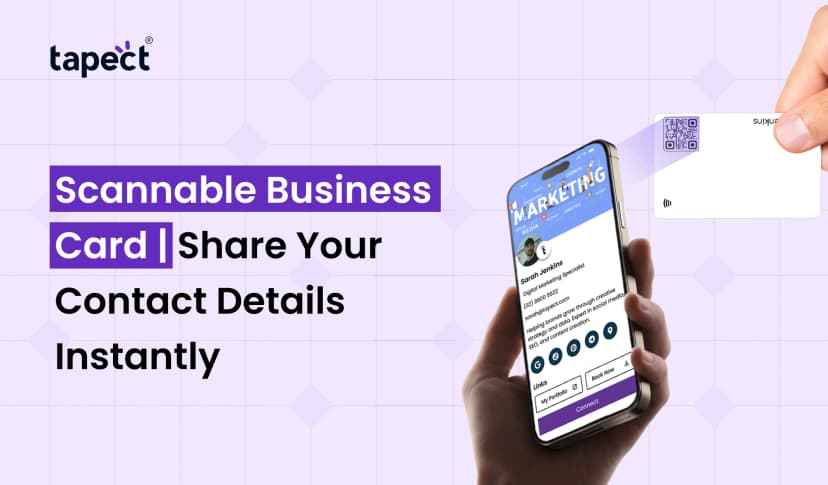 Scannable Business Card | Share Your Contact Details Instantly