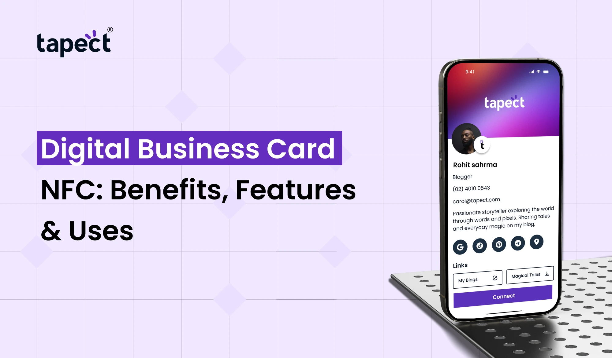 Digital Business Card NFC: Benefits, Features & Uses